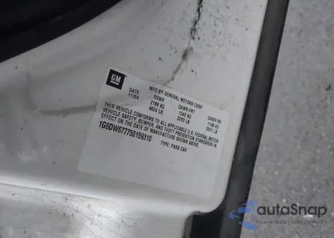 2005 Cadillac Sts V6 из США, поврежденный, VIN 1G6DW677750159310